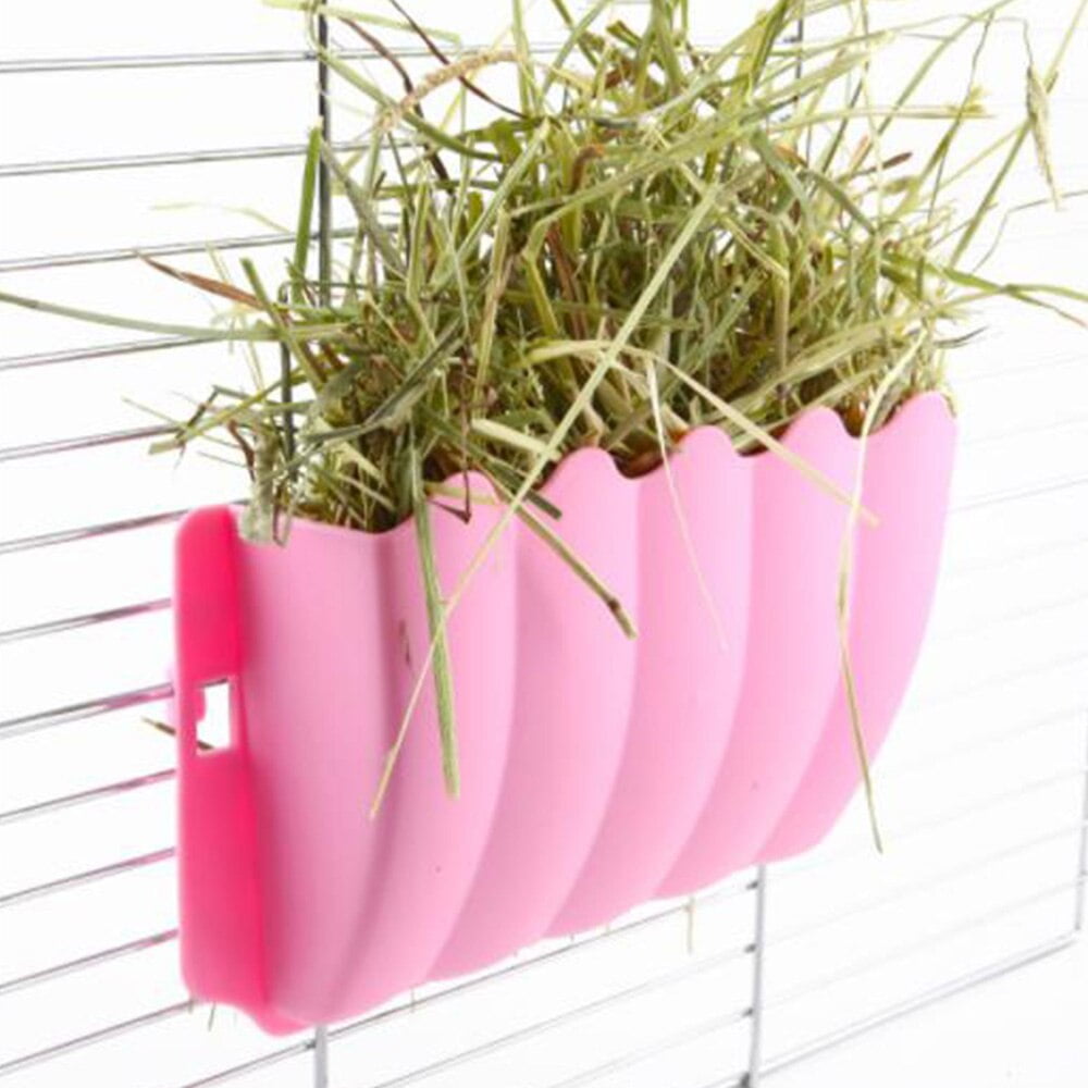 Pet Food Container Pet Feeder Hay Food Feeder Bowls...