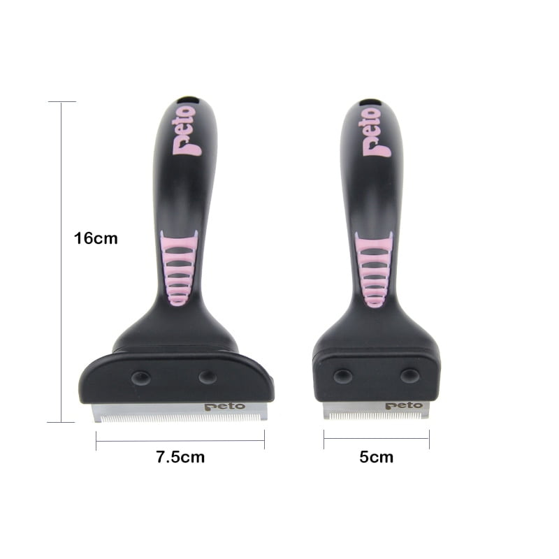 Pet Hair shedding Comb Pet Dog Cat Brush Grooming Tool Furmins Hair Removal Comb For Dogs Cats - Image 4