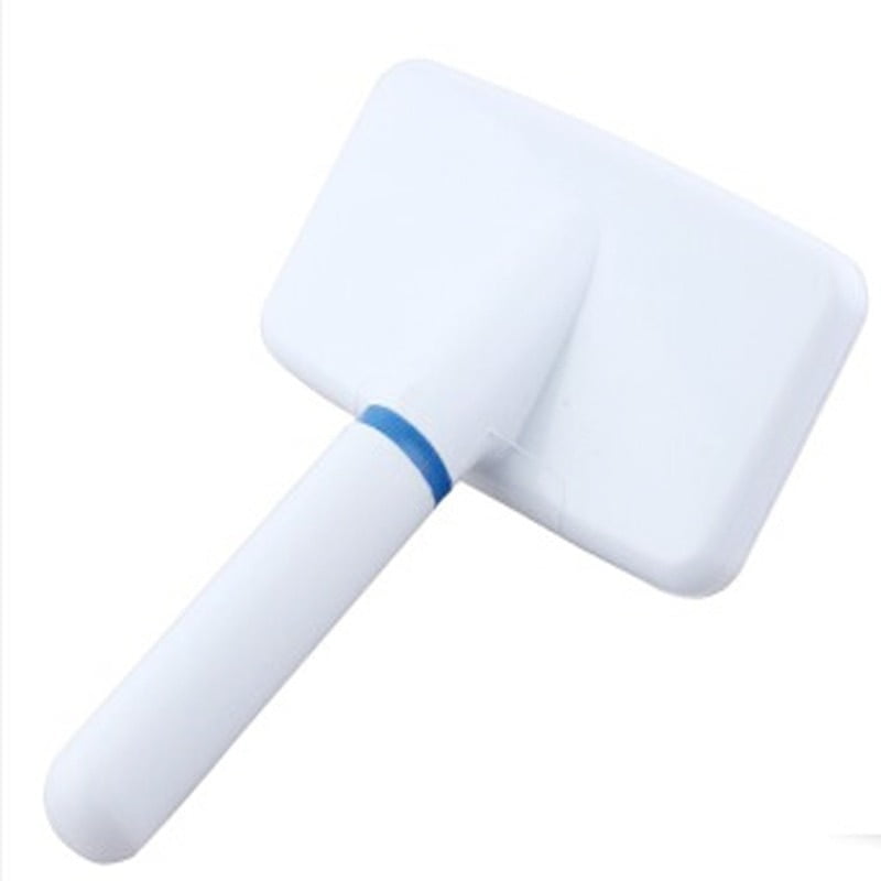 Pet Stainless Steel Combs White Round Head Cat And Dog Detangling Brush Air Bag Needle Fur Brushes Grooming Tools Hair Removal - Image 2