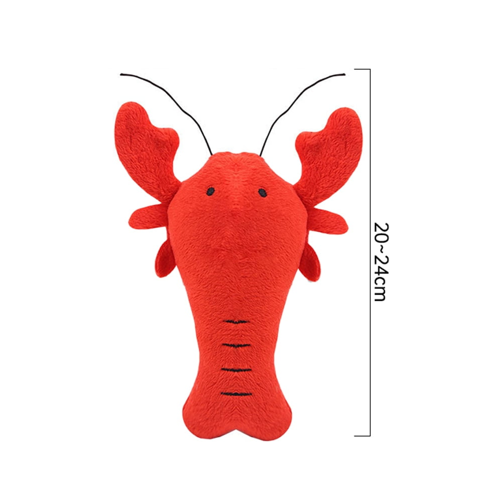 Pet Toys Dogs Cats Cute Lobster Crabs Toy Puppy Squeak Toy Chew Toys For Dog Cat Mascotas Supplies - Image 5
