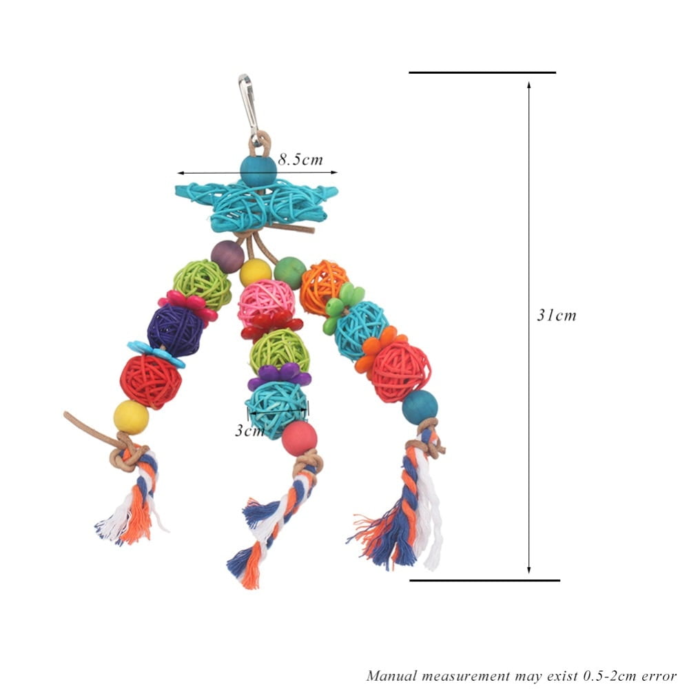 PipiFren Parrots Toys And Accessories For Bird Stand Supplies Budgie Perch Swing For Parakeet Product Cage Decoration vogel - Image 6