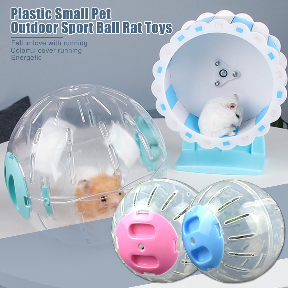 Plastic Outdoor Sport Ball Grounder Rat Small Pet Rodent Mice Jogging Ball Toy Hamster Gerbil Rat Exercise Balls Play Toys - Image 5