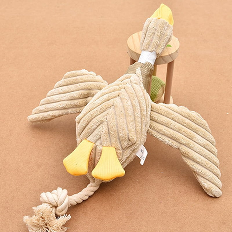 Plush Pet Dog Chew Toys for Small Large Dogs Bite Resistant Dog Squeaky Duck Toys Interactive Squeak Puppy Dog Toy Pets Supplies - Image 2