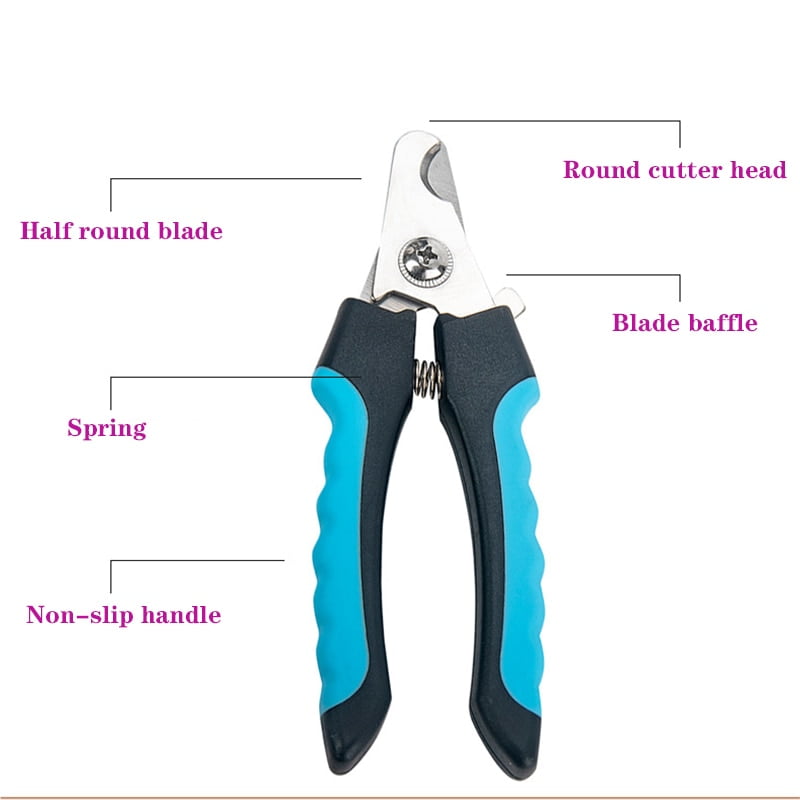 Professional Pet Cat Dog Nail Clipper Cutter With Sickle Stainless Steel Grooming Scissors Clippers for Pet Claws Dog Supplies - Image 4