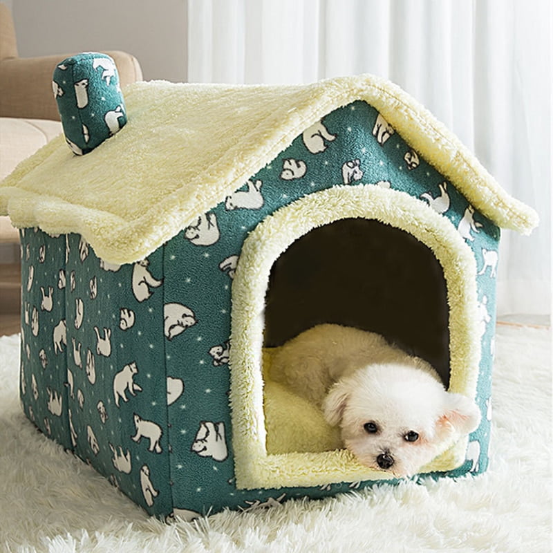 Removable Cat Bed House Kennel Nest Pet Nest Cat Tent Dog Kennel Warm Dog House Cushion Sofa Bed Pet Products Cat House Pet Bed - Image 2