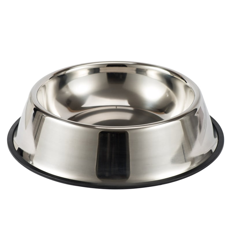 Stainless Steel Dog Cat Bowl Non-Slip Durable Food Feeder Water Bowls For Small Medium Large Dogs Pet Feeding Drinking Supplies - Image 5