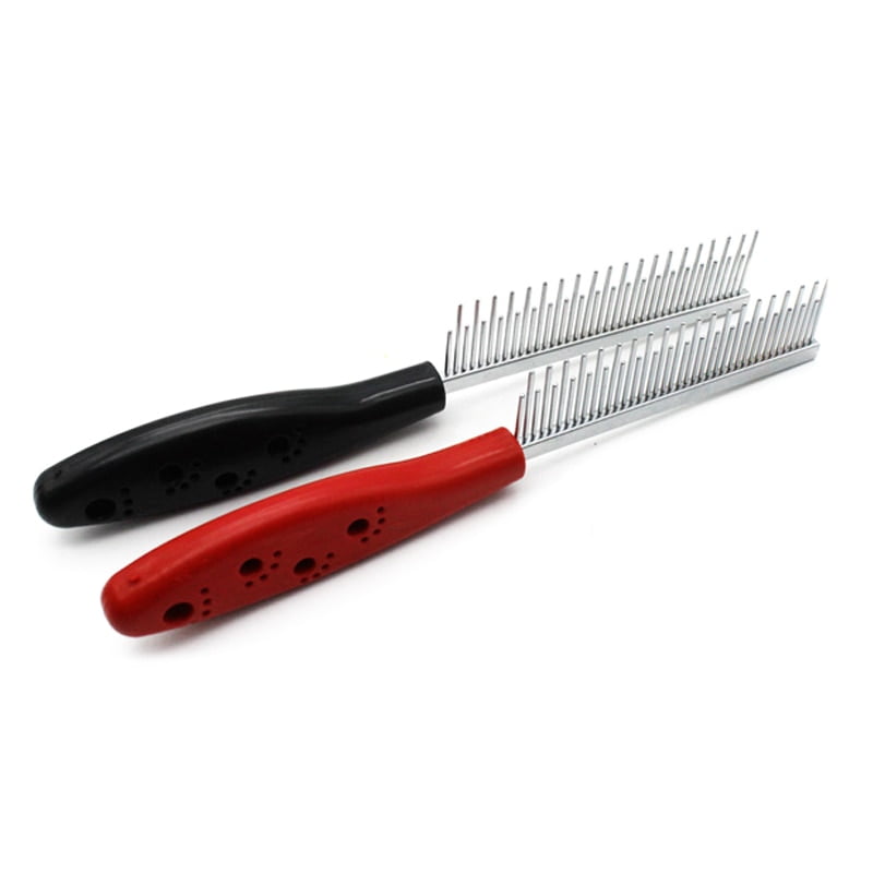 Stainless Steel Dog Comb Pet Hair Removal Shedding Pin Combs For Cat Dog Cleaning Grooming Tool 19.5*3cm - Image 2