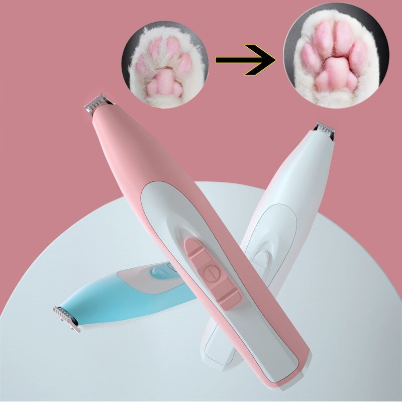 USB Dog Cat Foot Hair Trimmer Pet Grooming Electrical...