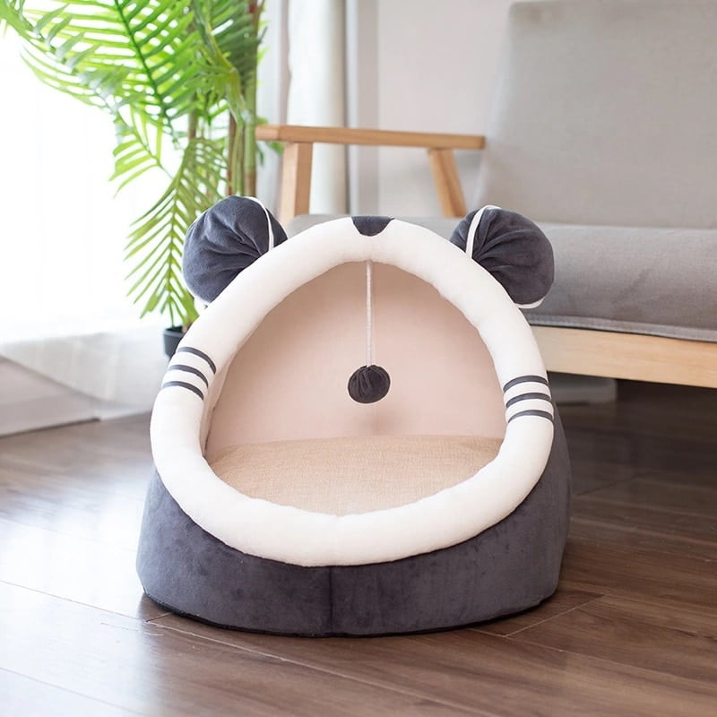 Warm Soft Cat Bed Winter Warm House Cave Pet Dog Soft Nest Kennel Kitten Bed House Sleeping Bag for Small Medium Dogs Supplies - Image 3