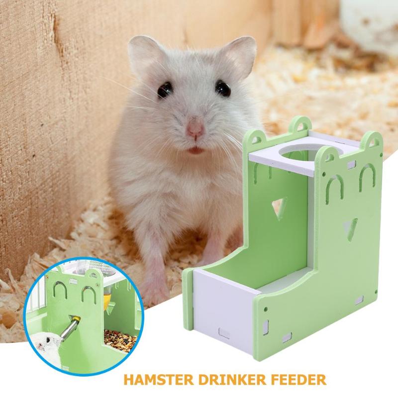 Water Drinking Bottle Holder Hamster Nest Small Animal Automatic Pet Insect-free Anti-aging Food Feeder Dispenser Hamster Toy - Image 6