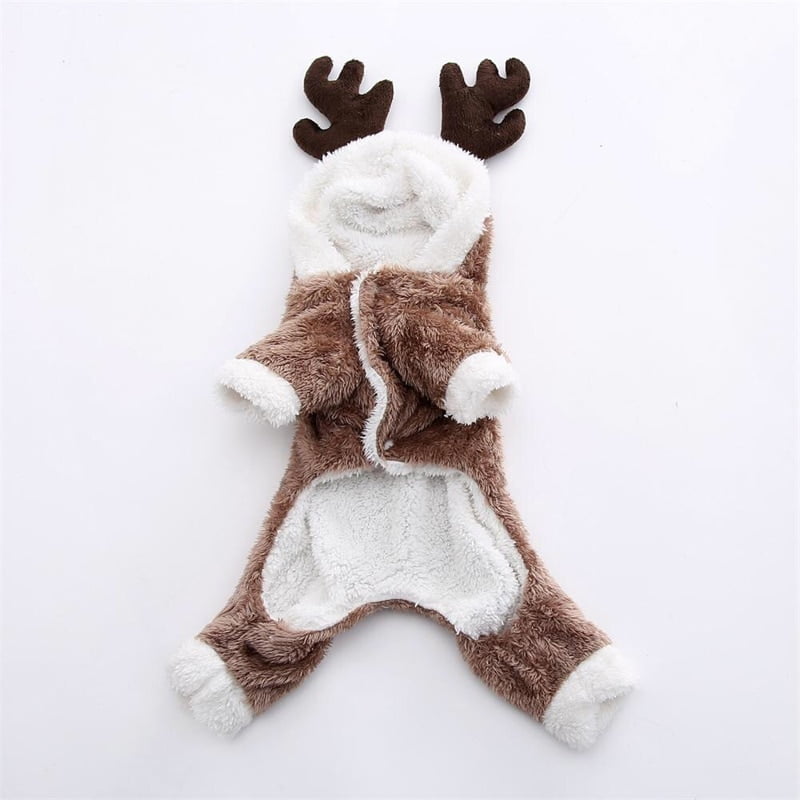 Winter Cat Clothes Warm Fleece Pet Costume For Small Cats Kitten Jumpsuits Clothing Cat Coat Jacket Pets Dog Clothes - Image 4
