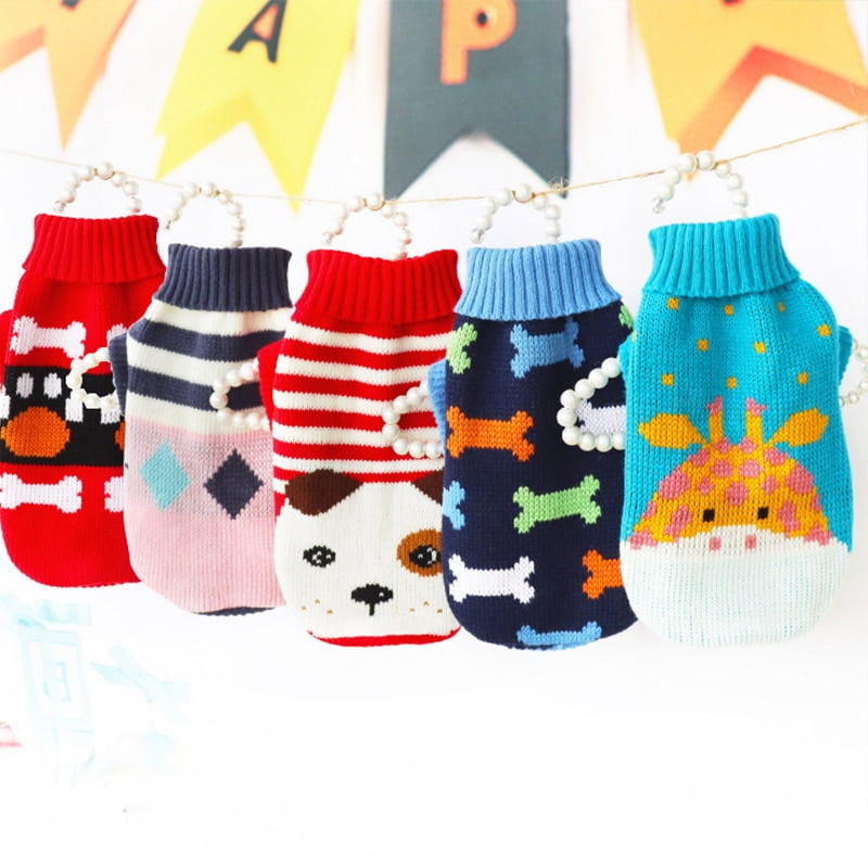 Winter Cat Sweater Pet Costume Warm Pet Clothes Cat Clothing for Cats Katten Kedi Giyim Mascotas Gato Pets Products for Animals - Image 3