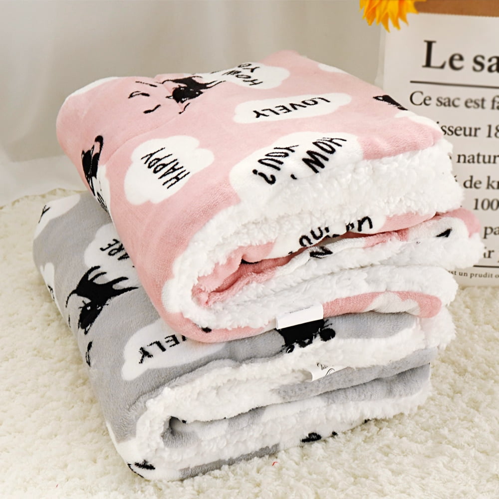 Winter Pet Dog Bed Mat Soft Fleece Puppy Cat Blanket Dog Mattress Beds Warm Sleeping Cushion Kennel For Small Medium Large Dogs - Image 2