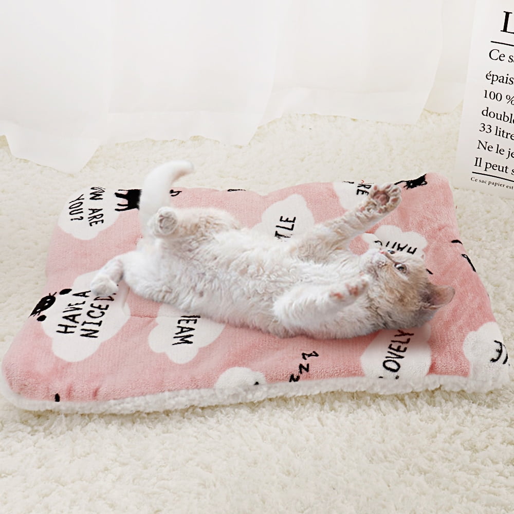 Winter Pet Dog Bed Mat Soft Fleece Puppy Cat Blanket Dog Mattress Beds Warm Sleeping Cushion Kennel For Small Medium Large Dogs - Image 4