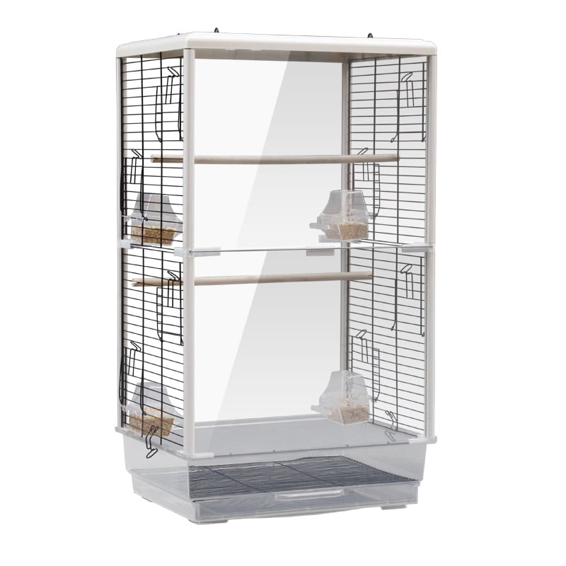 large watch peony tiger parrot cage large acrylic transparent...